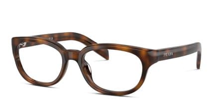 Prada PR D03VU Tortoise glasses - Tortoise - Angle View