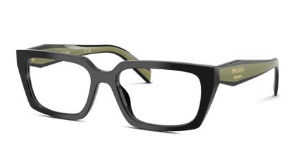Prada PR D05V Black glasses - Black - Angle View