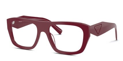 Prada PR D07VU Brown glasses - Brown - Angle View