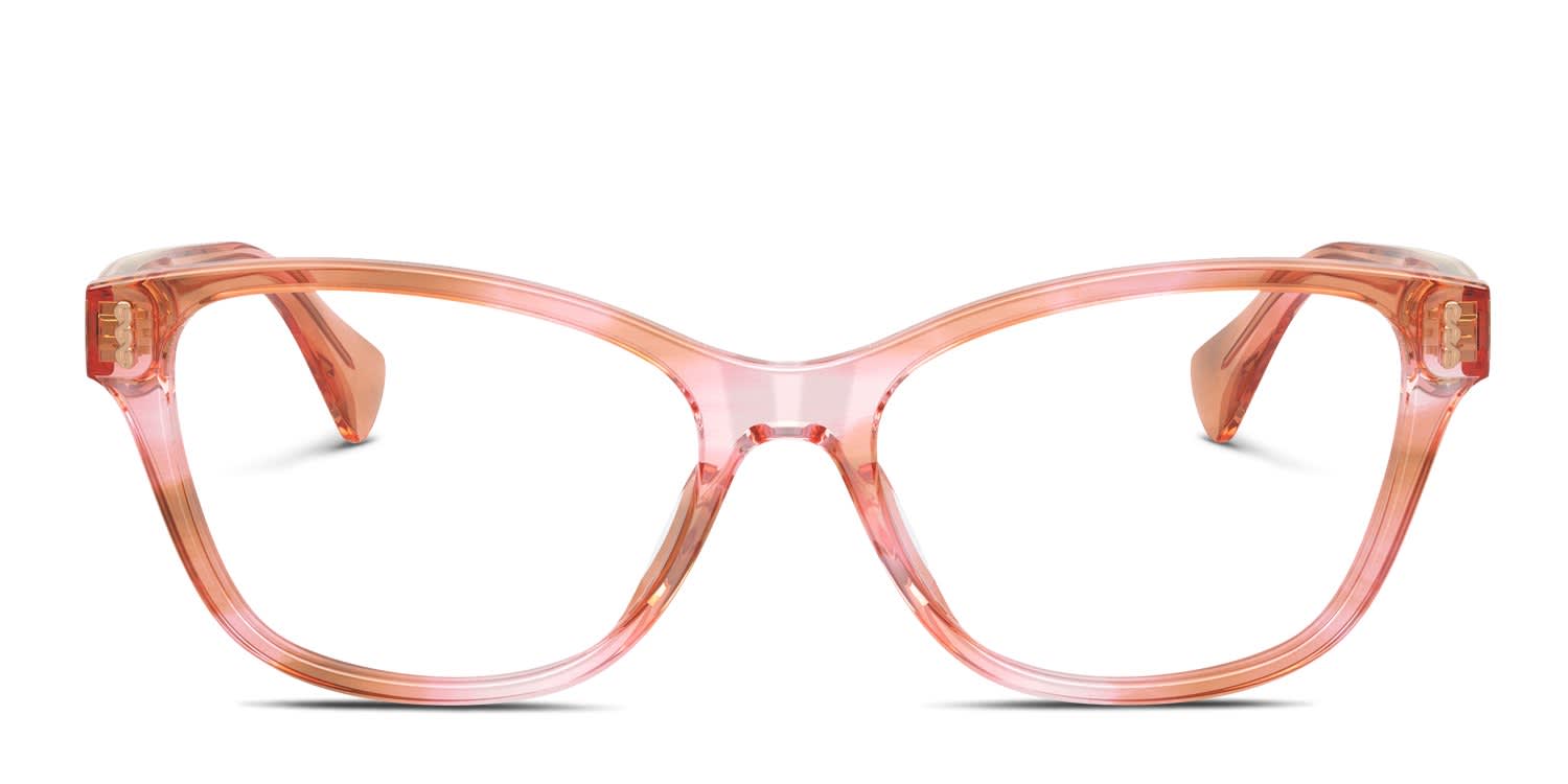 Ralph Lauren RA7195U Pink, Tortoise, Brown glasses - Pink / Tortoise / Brown - Frontal View
