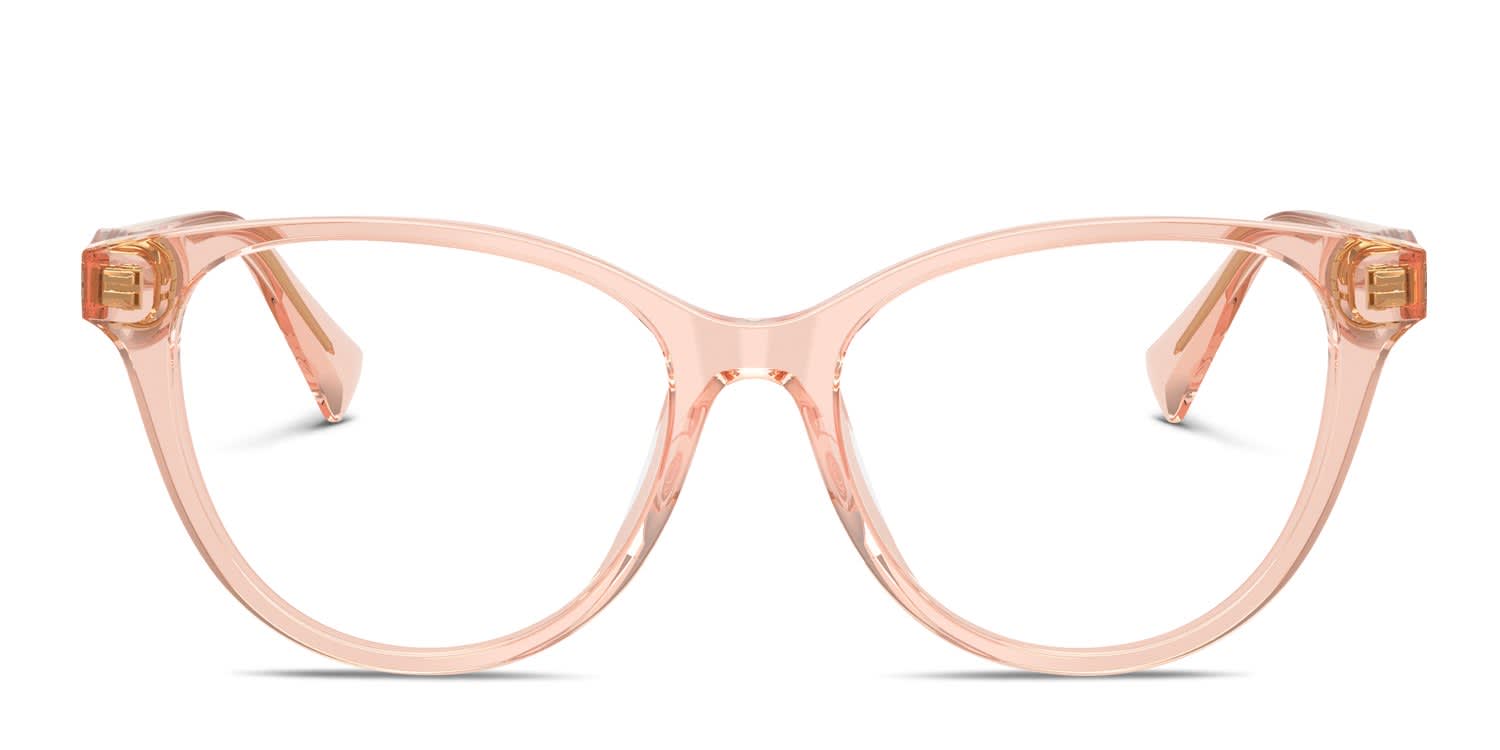 Ralph Lauren RA7198U Clear, Beige glasses - Clear / Beige - Frontal View