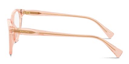 Ralph Lauren RA7198U Clear, Beige glasses - Clear / Beige - Side View