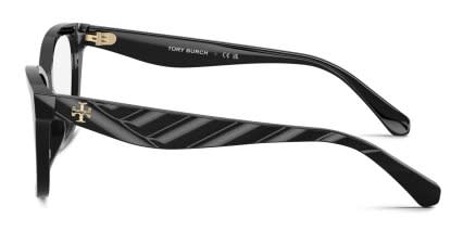 Tory Burch TY2170U Black glasses - Black - Side View