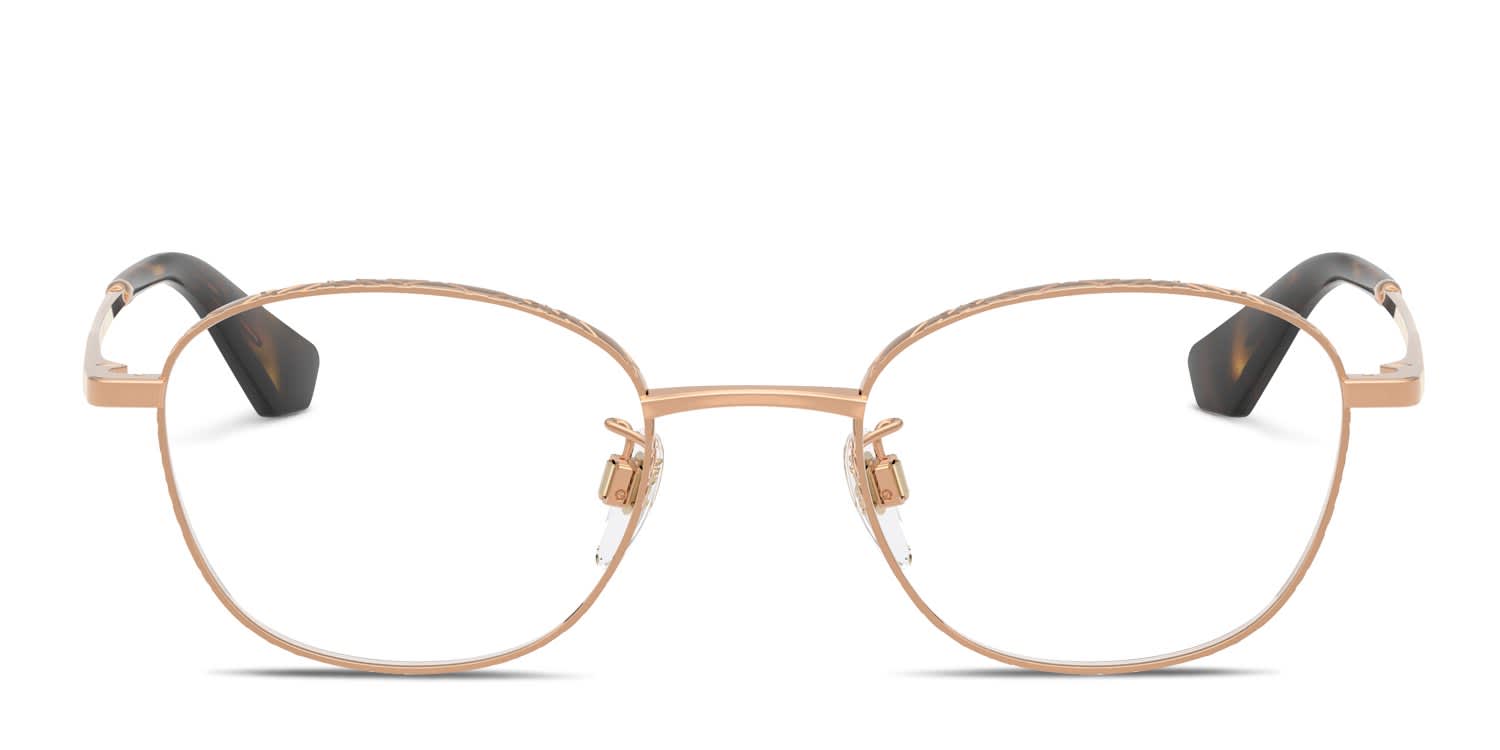 Burberry BE1403D Gold glasses - Gold - Frontal View