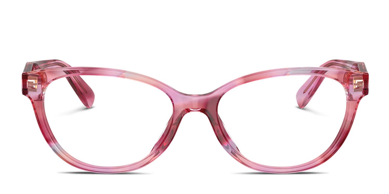 Coach HC6293U Purple, Tortoise glasses - Purple / Tortoise - Frontal View