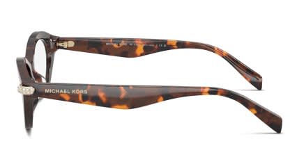 Michael Kors MK4186BU Saint Lucia Tortoise glasses - Tortoise - Side View