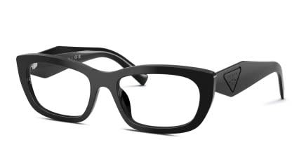 Prada PR D09V Black glasses - Black - Angle View