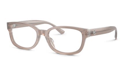 Ralph Lauren RL6261U Brown, Gray glasses - Brown / Gray - Angle View