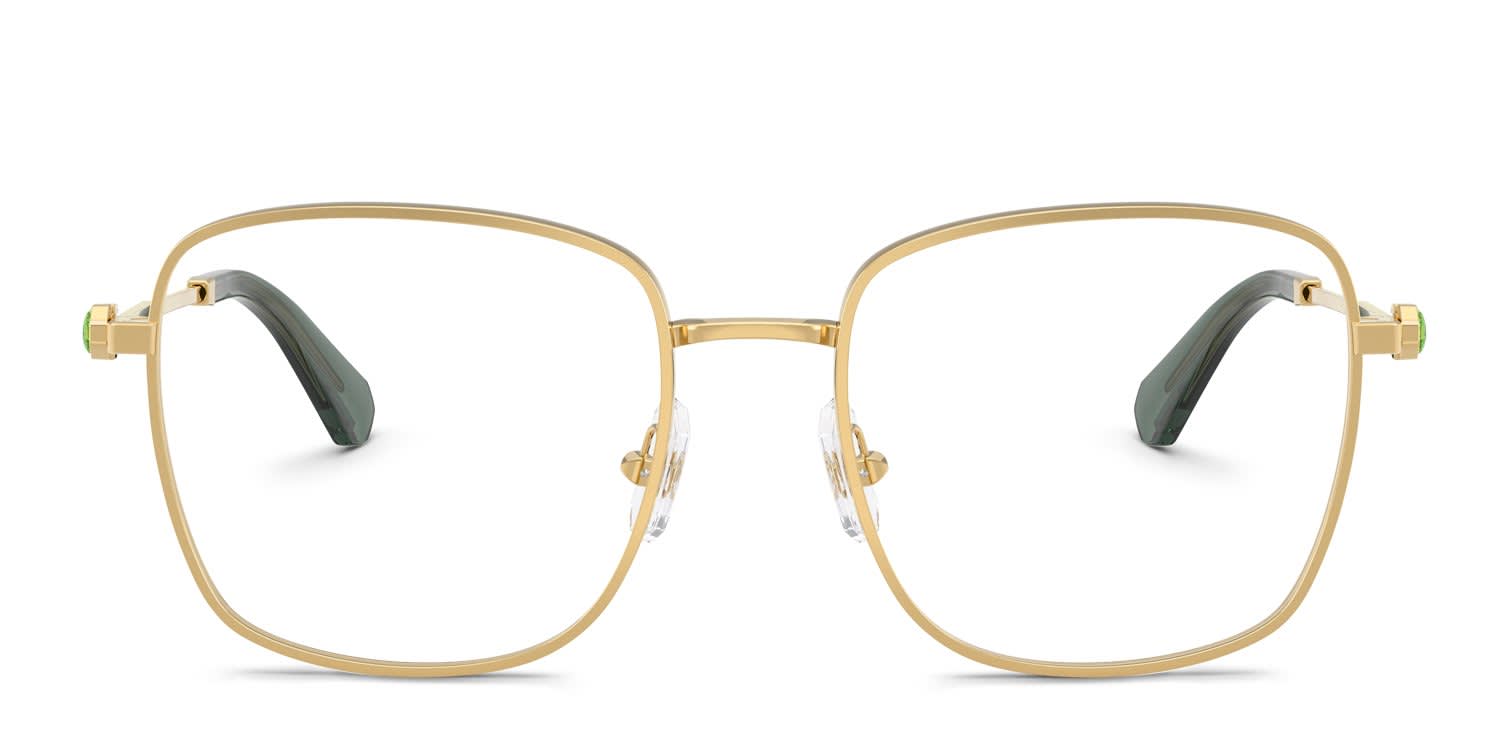 Swarovski SK1036 Gold glasses - Gold - Frontal View