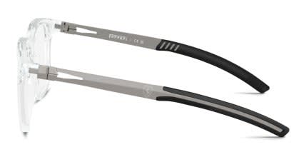 Ferrari Scuderia FZ8027U White, Clear glasses - White / Clear - Side View