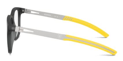 Ferrari Scuderia FZ8027U Black, Clear glasses - Black / Clear - Side View