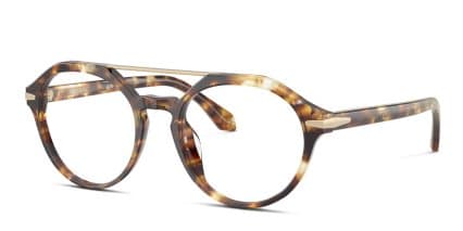 Giorgio Armani AR7278U Tortoise glasses - Tortoise - Angle View