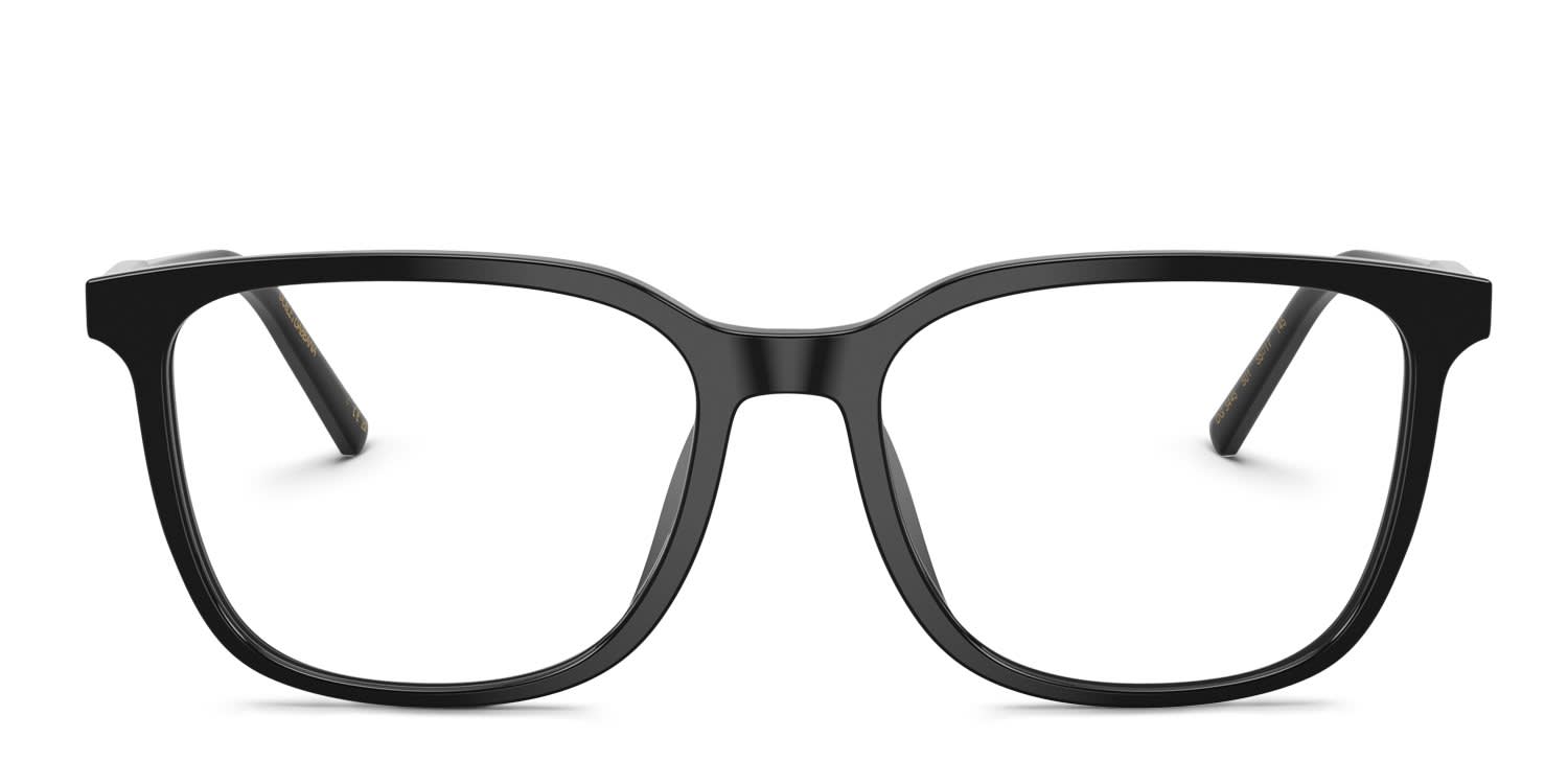 Dolce & Gabbana DG3445 Black glasses - Black - Frontal View