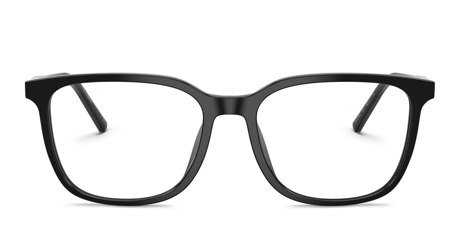 Dolce & Gabbana DG3445 Black glasses - Black - Frontal View