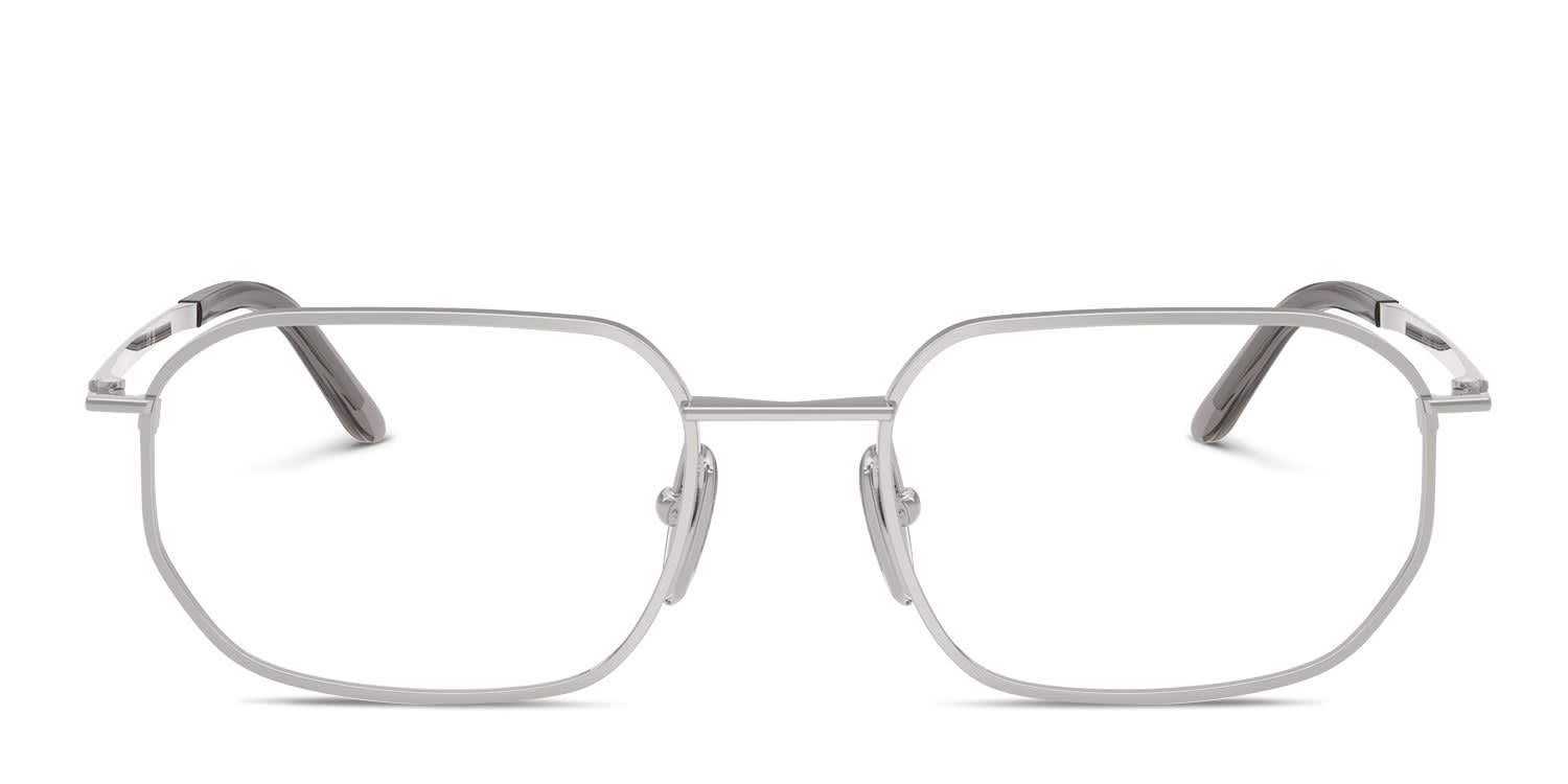 Prada PR D51V Silver glasses - Silver - Frontal View