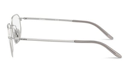 Prada PR D51V Silver glasses - Silver - Side View
