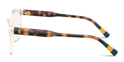 Polo Ralph Lauren PH2303U Clear, Yellow glasses - Clear / Yellow - Side View