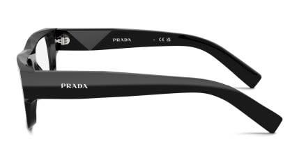 Prada PR D06V Black glasses - Black - Side View