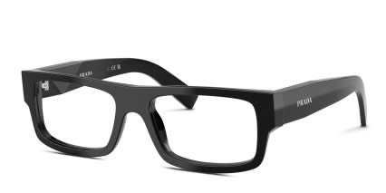 Prada PR D06V Black glasses - Black - Angle View