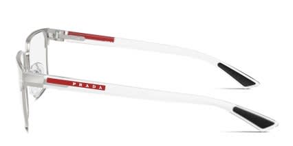 Prada Linea Rossa PS 50TV Silver glasses - Silver - Side View