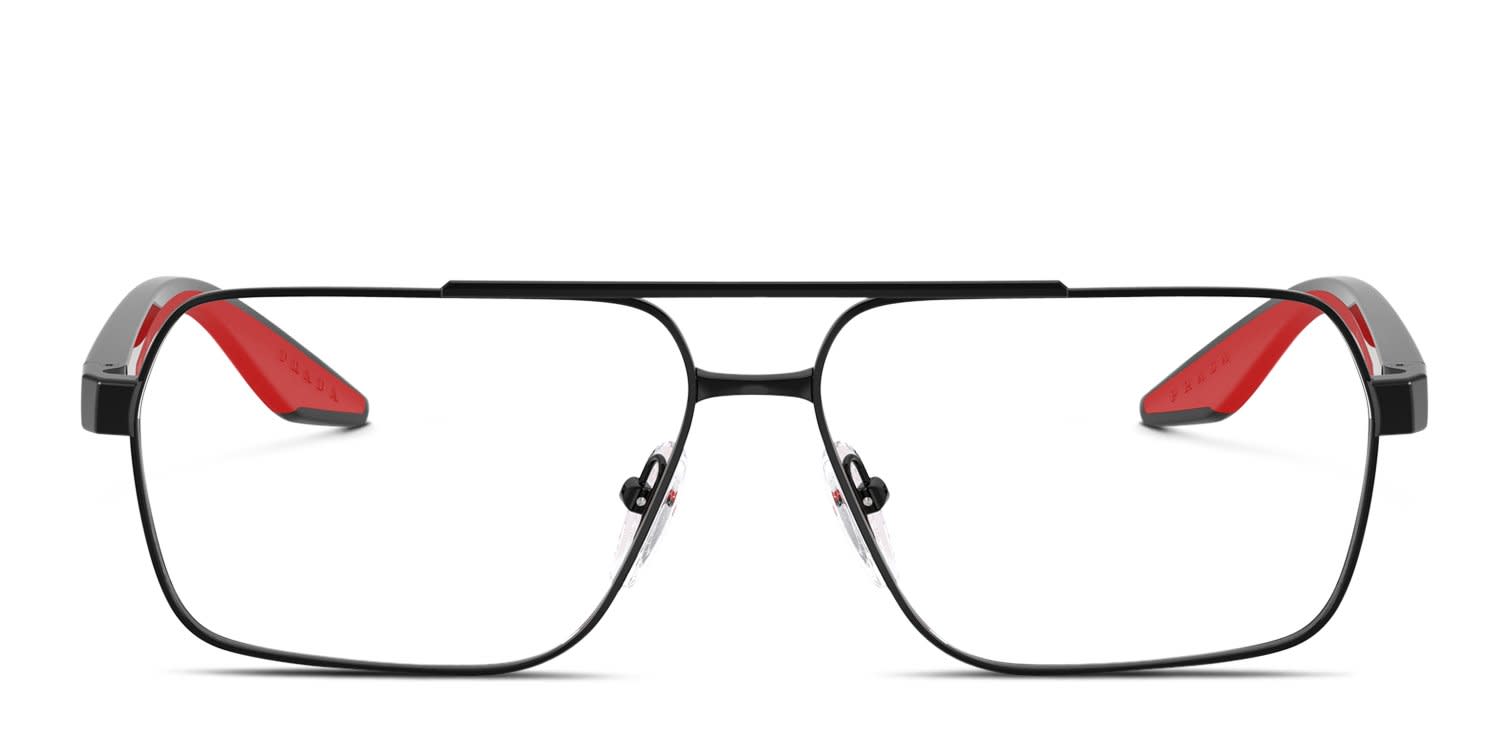 Prada Linea Rossa PS 51TV Black glasses - Black - Frontal View