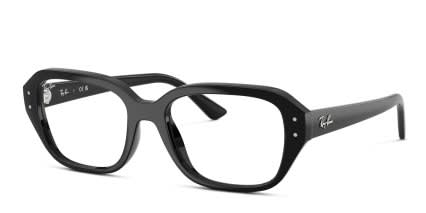 Ray-Ban RX7258F Shea Black glasses - Black - Angle View