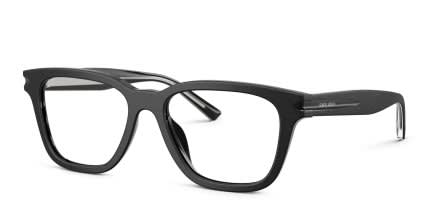 Giorgio Armani AR7288U Black glasses - Black - Angle View