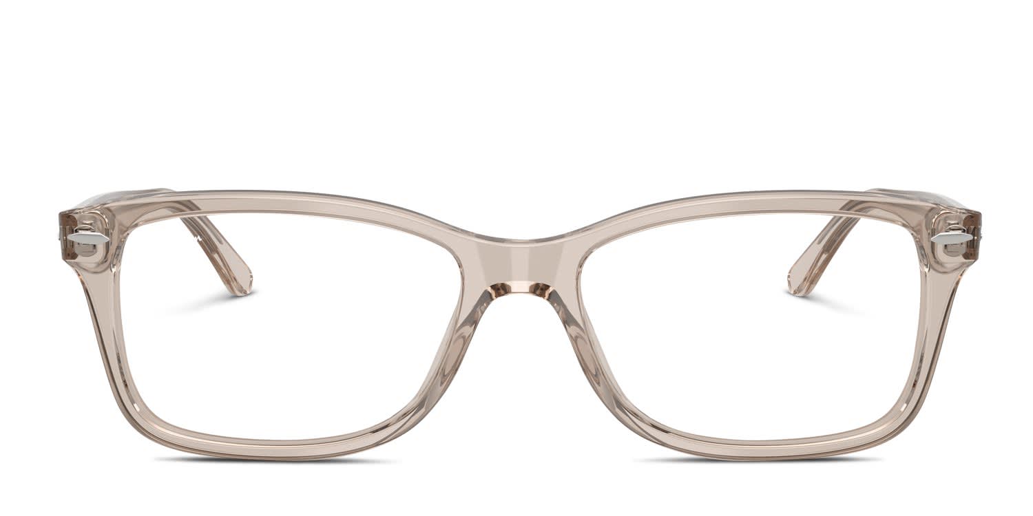 Ray-Ban RX5428 Clear, Brown glasses - Clear / Brown - Frontal View