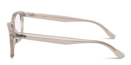Ray-Ban RX5428 Clear, Brown glasses - Clear / Brown - Side View