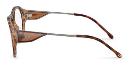Diesel DL4022U Tortoise glasses - Tortoise - Side View
