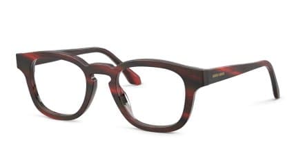 Giorgio Armani AR7291U Red glasses - Red - Angle View