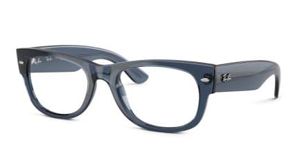Ray-Ban RX0832V Mega Wayfarer II Blue glasses - Blue - Angle View