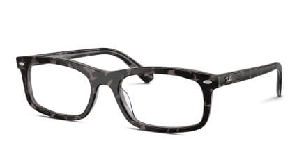 Ray-Ban RX5450 Tortoise, Gray glasses - Tortoise / Gray - Angle View