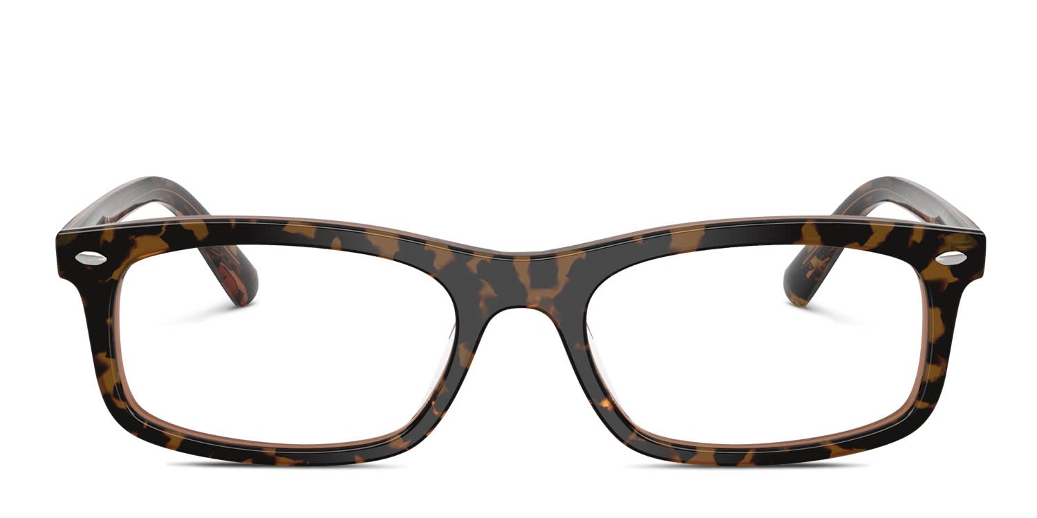Ray-Ban RX5450 Tortoise, Brown glasses - Tortoise / Brown - Frontal View
