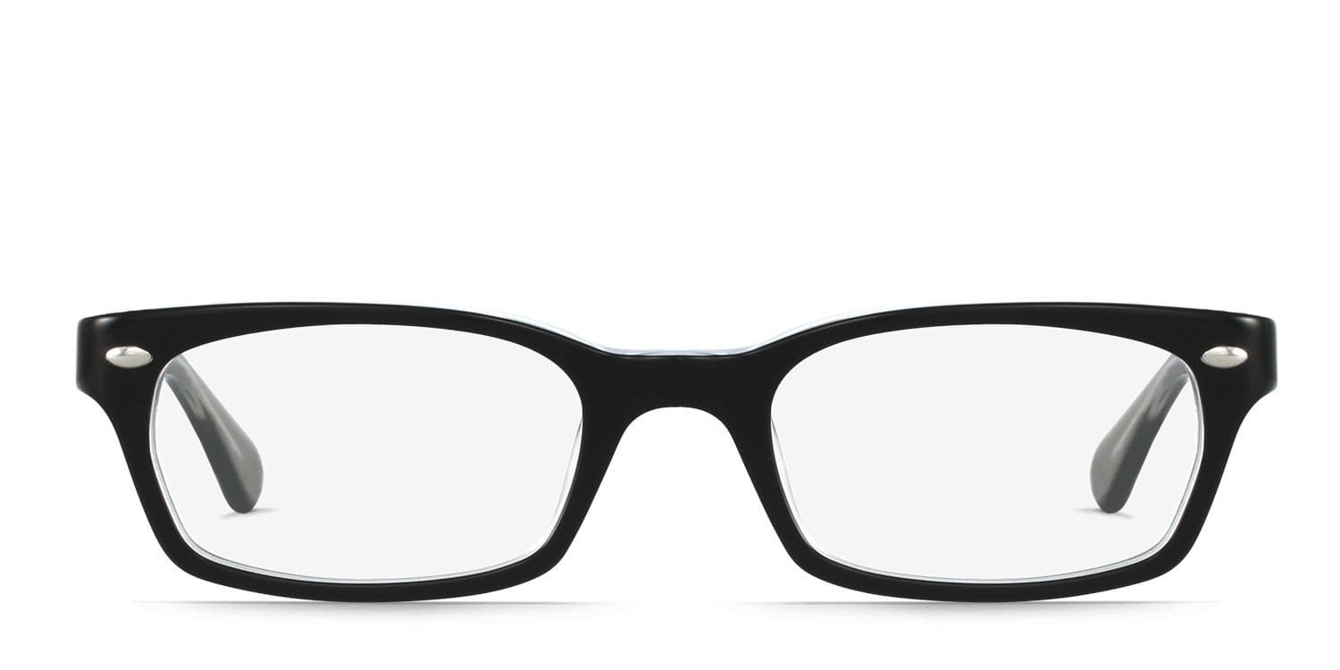 Ray-Ban RX5150 Black glasses - Black - Frontal View