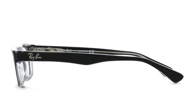 Ray-Ban RX5150 Black Eyeglasses | Includes FREE Rx Lenses display picture 1