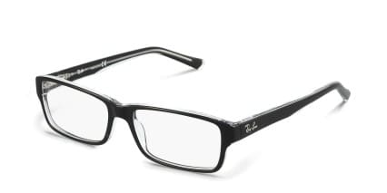 Ray-Ban 5169 Black glasses - Black - Angle View