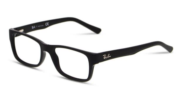 Ray-Ban RX5268 Matte Black Eyeglasses | Includes FREE Rx Lenses