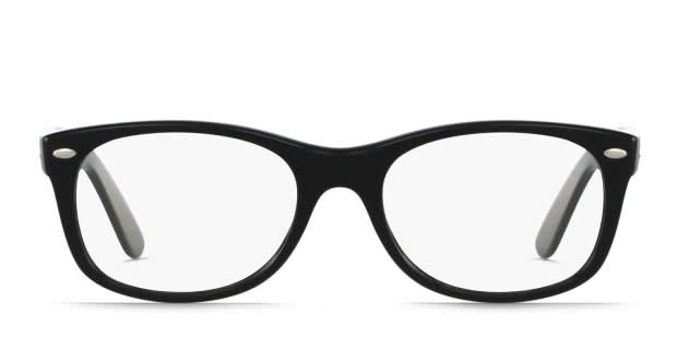 WBwz Ray-Ban RX5184 Black Eyeglasses | Includes FREE Rx Lenses