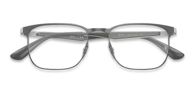 Ray-Ban 6363 Silver Eyeglasses | Includes FREE Rx Lenses