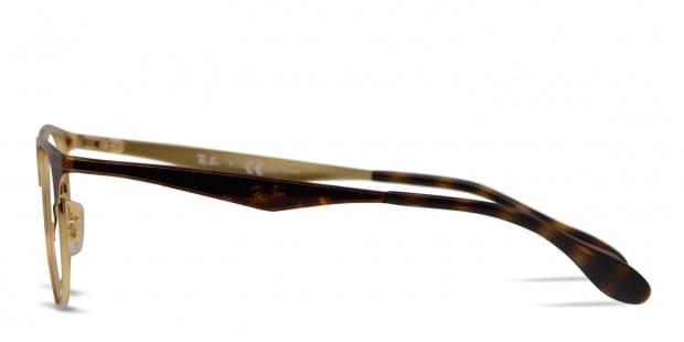 Ray ban rx6346 gold clearance