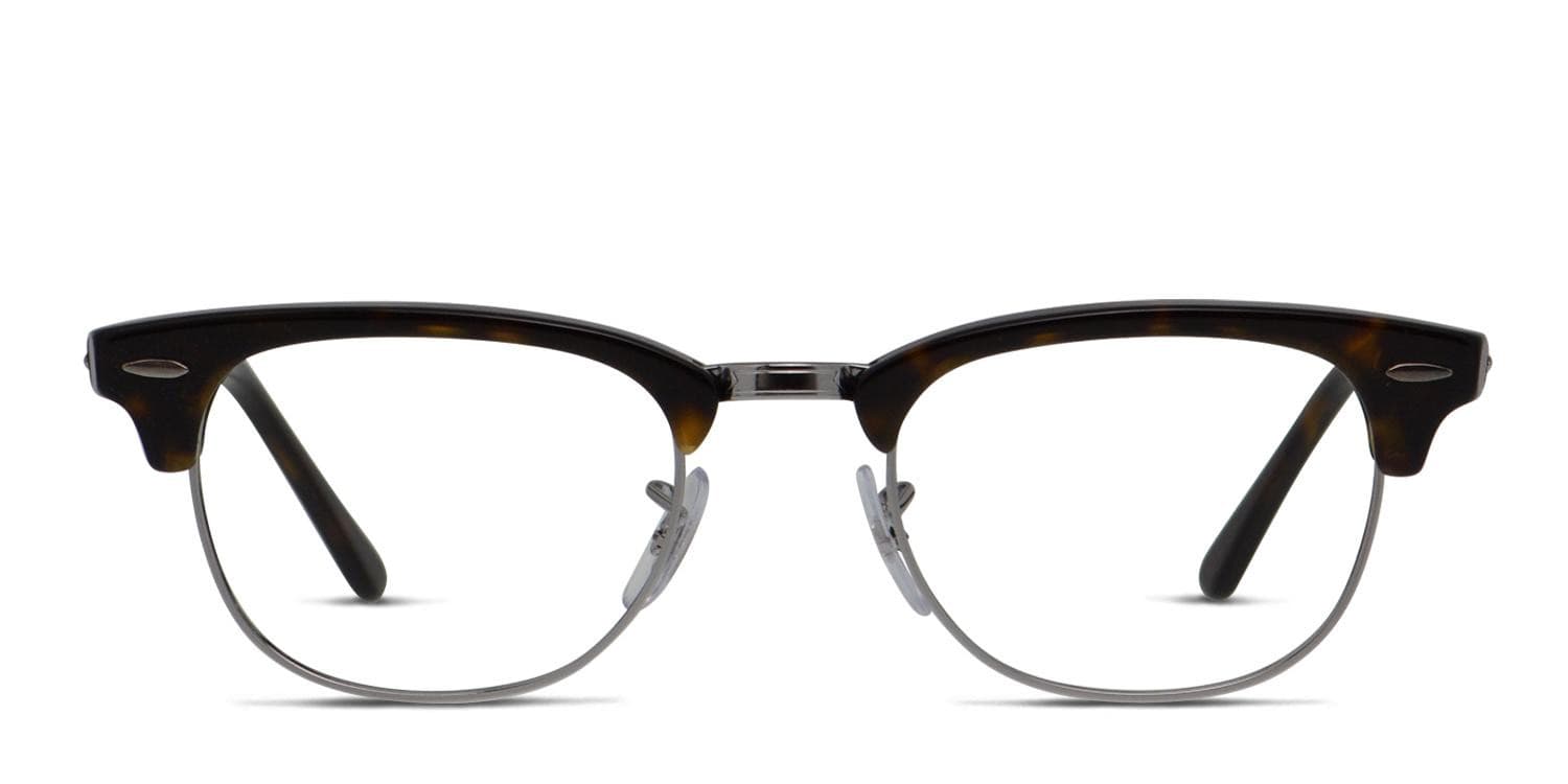 Ray-Ban RB 5154 トータスシェル メガネ　老眼鏡　1.0 Ray-Ban RX5154 Clubmaster Tortoise/Silver Eyeglasses | Includes