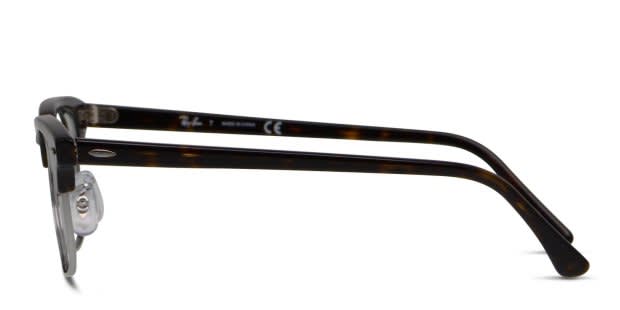 Ray-Ban RX5154 Clubmaster Tortoise/Silver Eyeglasses | Includes