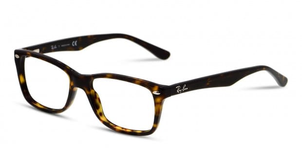 Ray Ban RX5228 Tortoise Eyeglasses Includes FREE Rx Lenses