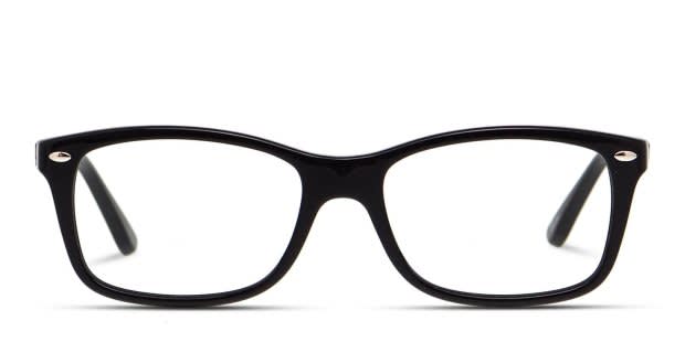 Ray-Ban RX5228 Shiny Black Eyeglasses | Includes FREE Rx Lenses