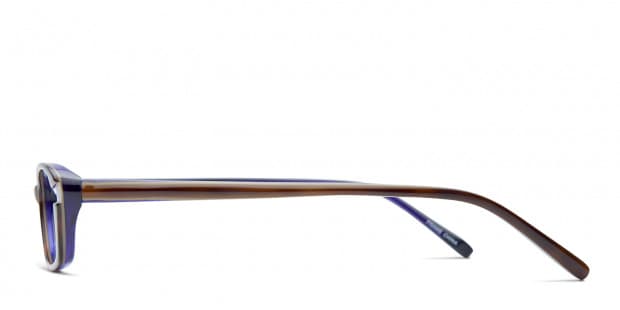 Jones New York J209 Tortoise w/Purple Prescription Eyeglasses