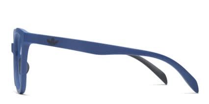 Adidas A006 Navy Blue glasses - Blue - Side View