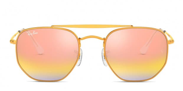Ray Ban RB3648 The Marshal Bronze Gold Prescription Sunglasses