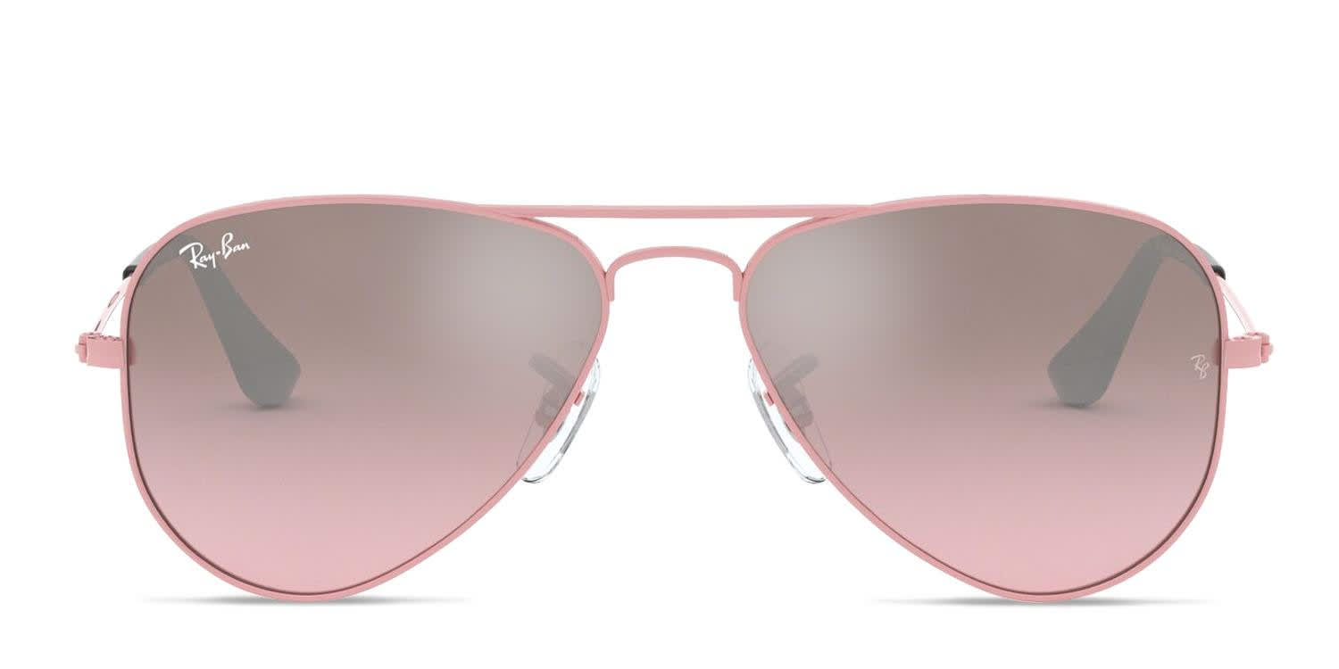 Ray-Ban RJ9506S Kids Pink glasses - Pink - Frontal View