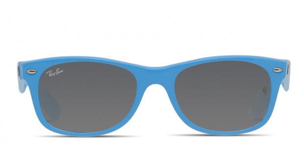 Ray Ban RB2132 New Wayfarer Blue Prescription Sunglasses